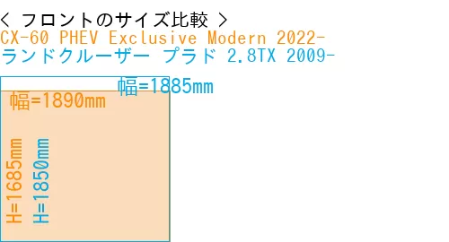#CX-60 PHEV Exclusive Modern 2022- + ランドクルーザー プラド 2.8TX 2009-